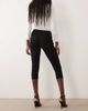 ASOS DESIGN ASOS DESIGN longline capris with sequin sash waist in black - 2