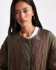 ASOS DESIGN ASOS DESIGN longline hybrid jacket in khaki green and brown - 4