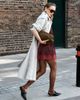 ASOS DESIGN ASOS DESIGN longline oversized trench coat with shoulder pad in stone-Neutral - 1