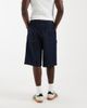 ASOS DESIGN ASOS DESIGN loose denim jorts in raw indigo with contrast stitch-Blue - 3