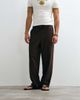 ASOS DESIGN ASOS DESIGN loose elasticized pants with pleats in brown herringbone - 2