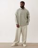 ASOS DESIGN ASOS DESIGN loose elasticized pants with pleats in stone herringbone-Neutral - 2