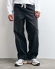 ASOS DESIGN ASOS DESIGN loose jeans in black with tie waist - 2