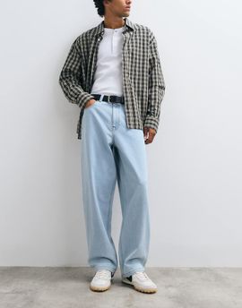 ASOS DESIGN ASOS DESIGN loose jeans in light wash blue