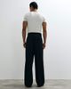 ASOS DESIGN ASOS DESIGN loose leg dress pants with buckle belt in black - 2