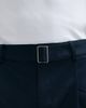 ASOS DESIGN ASOS DESIGN loose leg dress pants with buckle belt in navy - 3
