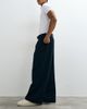 ASOS DESIGN ASOS DESIGN loose leg dress pants with buckle belt in navy - 4