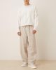 ASOS DESIGN ASOS DESIGN loose straight fit pants with elastic waist in sand-Neutral - 2