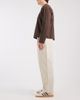 ASOS DESIGN ASOS DESIGN loose straight leg pants with pleats in stone-Neutral - 4