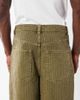 ASOS DESIGN ASOS DESIGN loose textured denim jorts in washed khaki-Green - 3