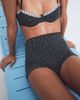 ASOS DESIGN ASOS DESIGN Lottie shortie bikini bottoms in black polka dots - 4