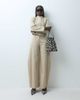 ASOS DESIGN ASOS DESIGN low rise horseshoe leg pants in stone - part of a set-Neutral - 1