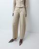 ASOS DESIGN ASOS DESIGN low rise horseshoe leg pants in stone - part of a set-Neutral - 3
