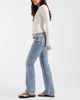 ASOS DESIGN ASOS DESIGN low rise slim flare jeans in light tint-Blue - 2