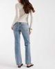 ASOS DESIGN ASOS DESIGN low rise slim flare jeans in light tint-Blue - 3