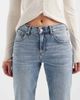 ASOS DESIGN ASOS DESIGN low rise slim flare jeans in light tint-Blue - 4