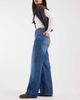 ASOS DESIGN ASOS DESIGN low rise wide leg jeans in mid wash-Blue - 2