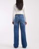 ASOS DESIGN ASOS DESIGN low rise wide leg jeans in mid wash-Blue - 3