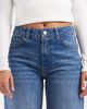ASOS DESIGN ASOS DESIGN low rise wide leg jeans in mid wash-Blue - 4