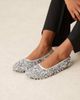 ASOS DESIGN ASOS DESIGN Lucid sequin ballet flats in silver - 1
