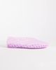 ASOS DESIGN ASOS DESIGN Luminous jelly caged ballet flats in lilac-Purple - 1