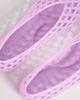 ASOS DESIGN ASOS DESIGN Luminous jelly caged ballet flats in lilac-Purple - 2