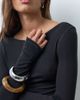 ASOS DESIGN ASOS DESIGN lyocell blend boat neck long sleeve top in black - 4