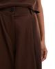 ASOS DESIGN ASOS DESIGN lyocell wide leg dad pants in chocolate - part of a set-Brown - 4