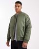 ASOS DESIGN ASOS DESIGN MA1 bomber jacket in khaki green - 1