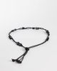 ASOS DESIGN ASOS DESIGN macrame beaded waist and hip belt in black - 1
