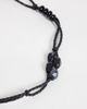 ASOS DESIGN ASOS DESIGN macrame beaded waist and hip belt in black - 2