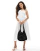 ASOS DESIGN ASOS DESIGN macrame tote bag with twist handle in black - 4