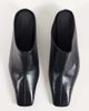 ASOS DESIGN ASOS DESIGN Maeve premium leather concealed wedge mules in black - 4