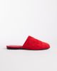 ASOS DESIGN ASOS DESIGN Magnolia premium suede mules in red - 1
