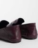 ASOS DESIGN ASOS DESIGN Malachi real leather slipper style shoes in burgundy-RED - 4
