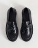 ASOS DESIGN ASOS DESIGN Mallory chunky trim fringe loafers in black - 2