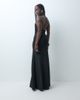 ASOS DESIGN ASOS DESIGN mandarin collar sleeveless maxi dress with embellished clasp in black - 2