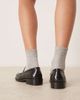 ASOS DESIGN ASOS DESIGN Marcel premium clean loafers in black leather - 2