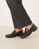 ASOS DESIGN ASOS DESIGN Marcel premium clean loafers in burgundy leather-Red - 2