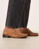 ASOS DESIGN ASOS DESIGN Marcel premium suede clean loafers in tan-Brown - 1