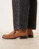 ASOS DESIGN ASOS DESIGN Marcel premium suede clean loafers in tan-Brown - 3