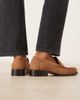 ASOS DESIGN ASOS DESIGN Marcel premium suede clean loafers in tan-Brown - 4