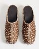 ASOS DESIGN ASOS DESIGN Margo leather studded clog mules in deer print hair on real leather-MULTI - 2