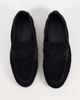 ASOS DESIGN ASOS DESIGN Marlowe softie ruched loafers in black suede - 2