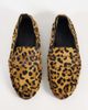 ASOS DESIGN ASOS DESIGN Marlowe softie ruched loafers in leopard hair on real leather-Multi - 2