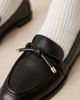 ASOS DESIGN ASOS DESIGN Marquise bow detail loafers in black - 2