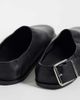 ASOS DESIGN ASOS DESIGN Marshall real leather flat mules in black - 4