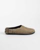 ASOS DESIGN ASOS DESIGN Marshall suede flat mules in taupe-Brown - 1