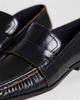 ASOS DESIGN ASOS DESIGN Marvin square toe clean loafers in black leather - 3
