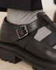 ASOS DESIGN ASOS DESIGN mary janes in black leather with cleated sole - 3